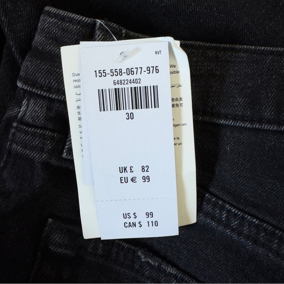 Abercrombie & Fitch NWT The Ankle Straight Ultra High-Rise Jeans - Picture 7 of 12